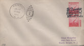 US New Jersey, Kenvil 612 on Fancy Cancel Cover, Remember Pearl Harbor, WWll